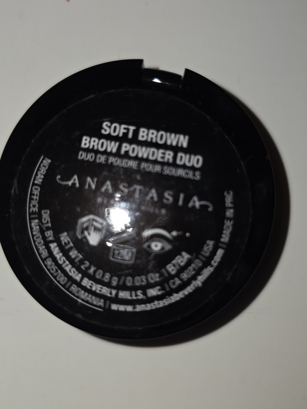 Anastasia Brow Powder Duo - soft brown, unused - Picture 4 of 4